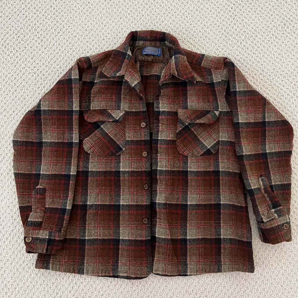 Vintage Pendleton Board Shirt long sleeve- Boys
